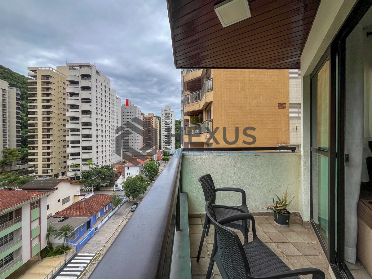 Foto 9 de Apartamento com varanda e lazer nas Pitangueiras, Guarujá