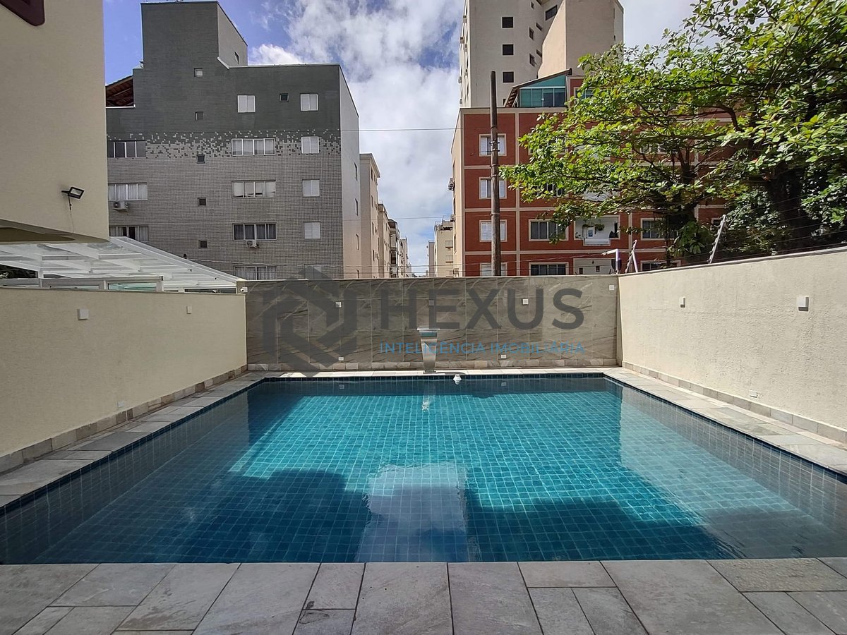 Foto 25 de Apartamento com varanda e lazer na Enseada, Guarujá
