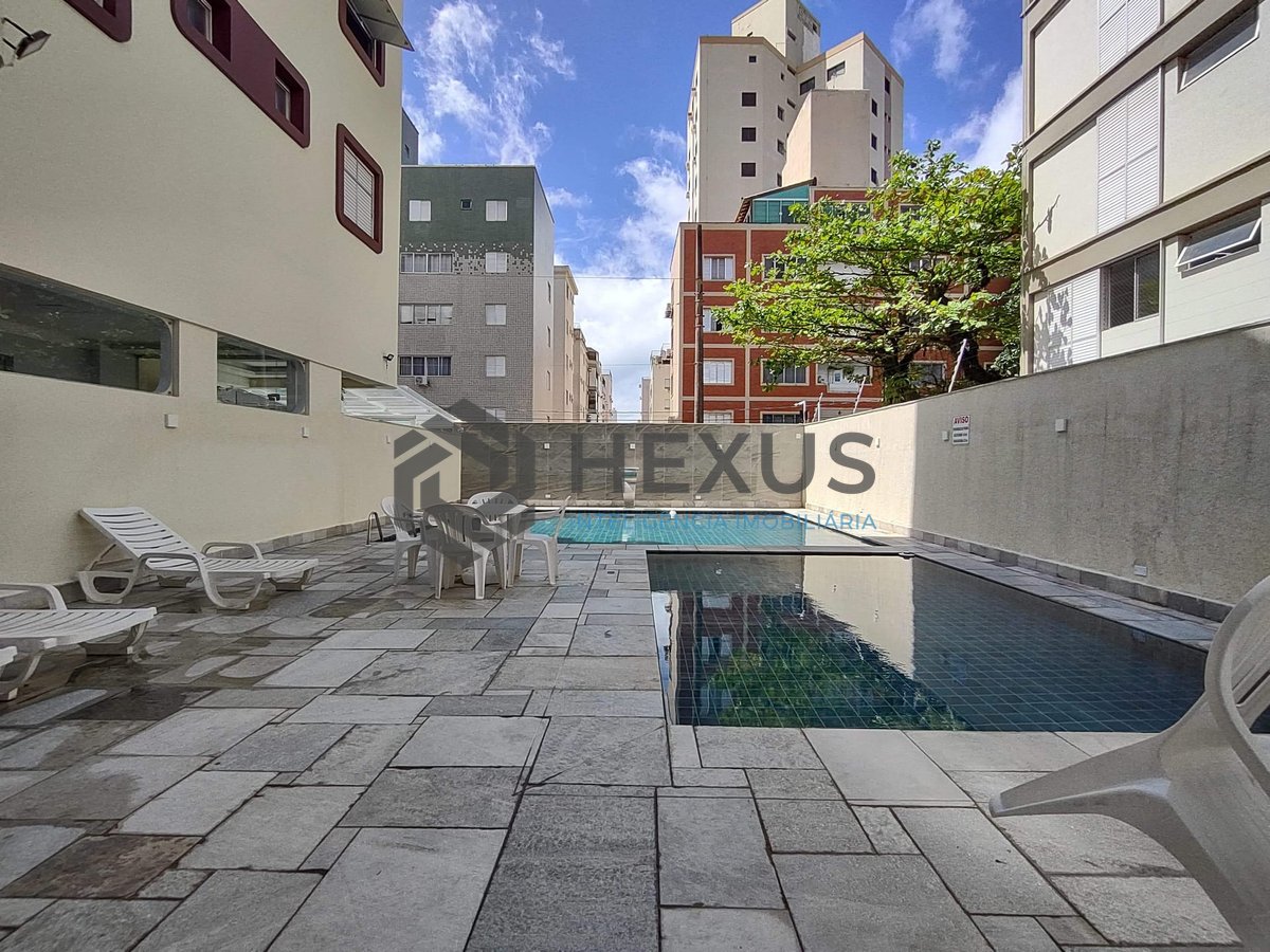 Foto 26 de Apartamento com varanda e lazer na Enseada, Guarujá