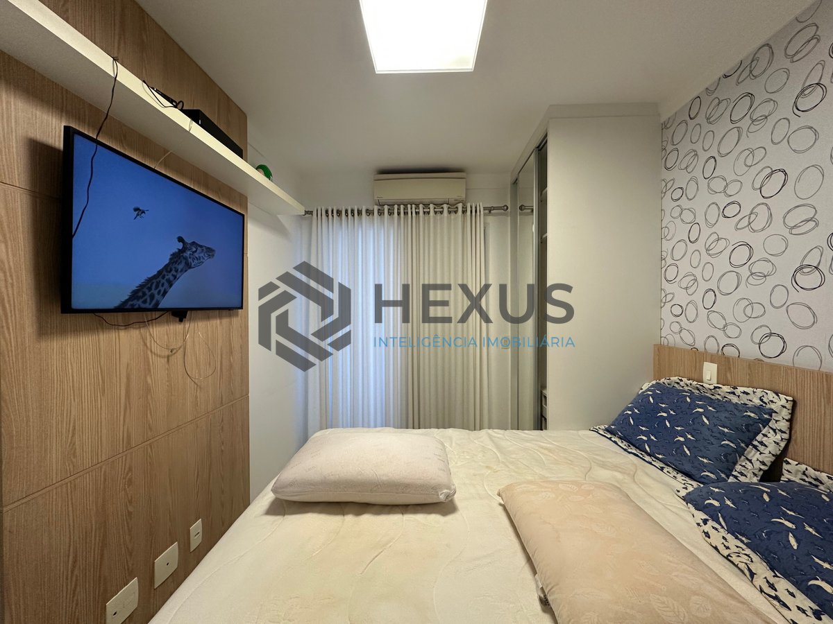 Foto 12 de Apartamento com varanda gourmet vista mar e lazer a 500m da praia na Enseada, Guarujá