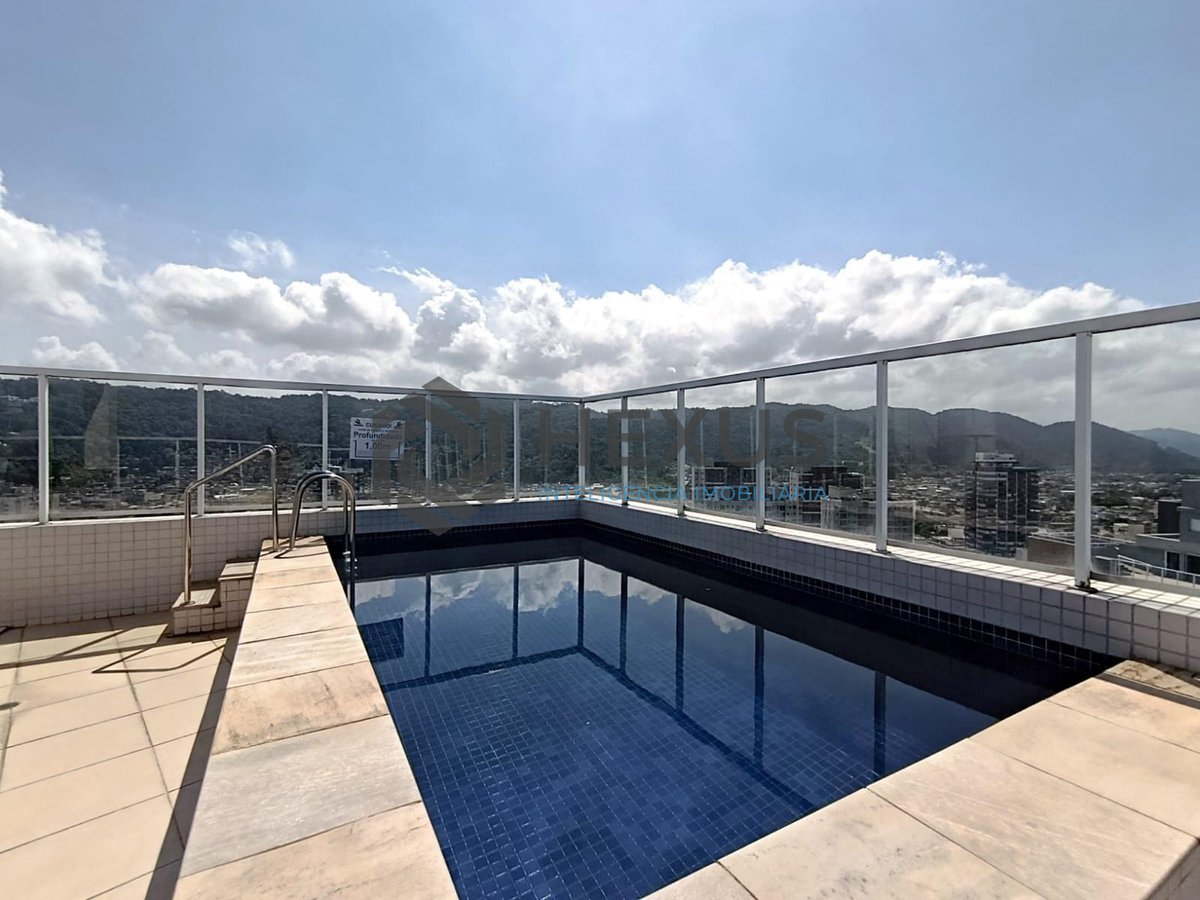 Foto 40 de Apartamento com varanda gourmet vista mar e lazer na Enseada, Guarujá