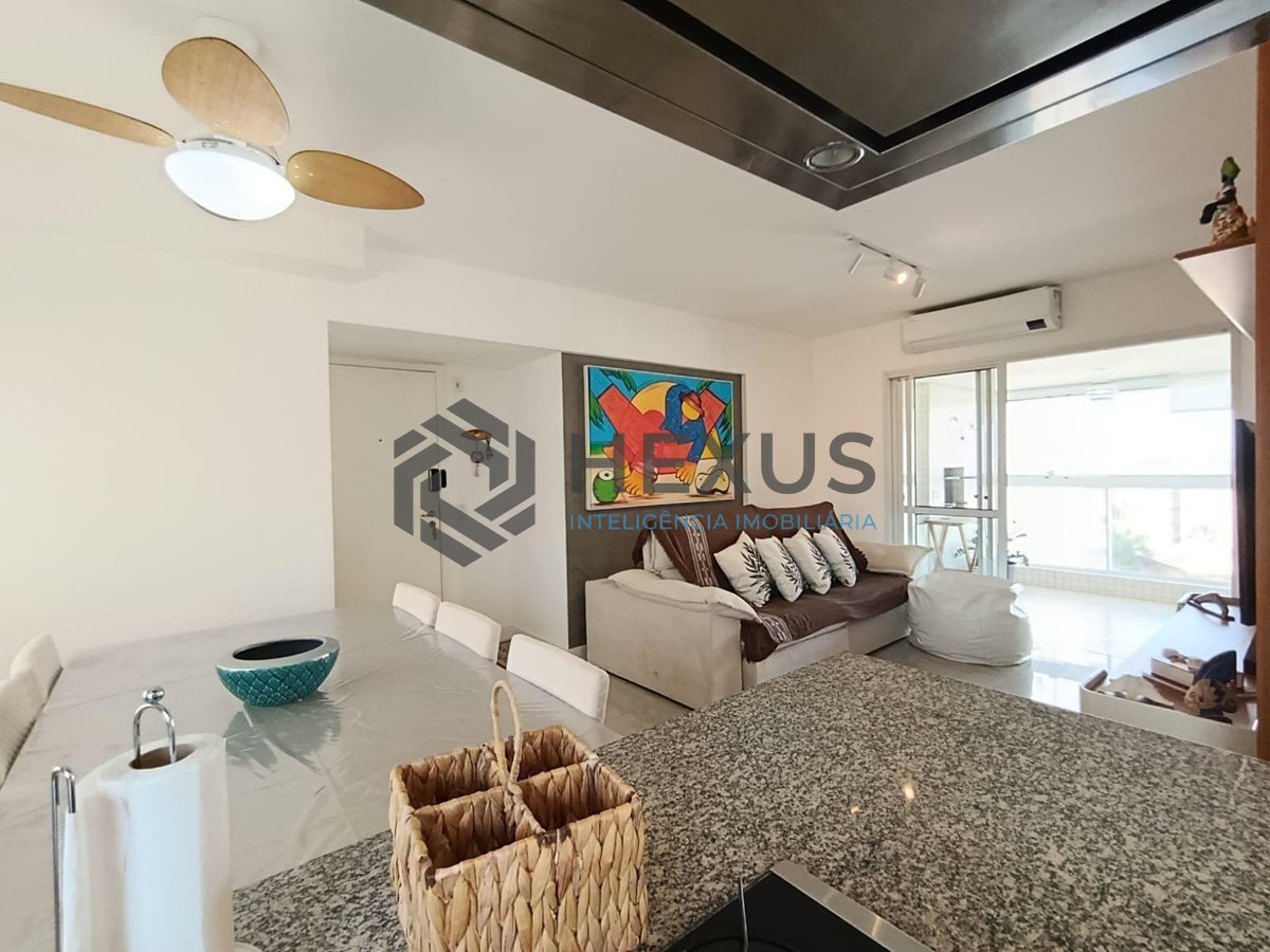 Foto 7 de Apartamento com varanda gourmet vista mar e lazer na Enseada, Guarujá