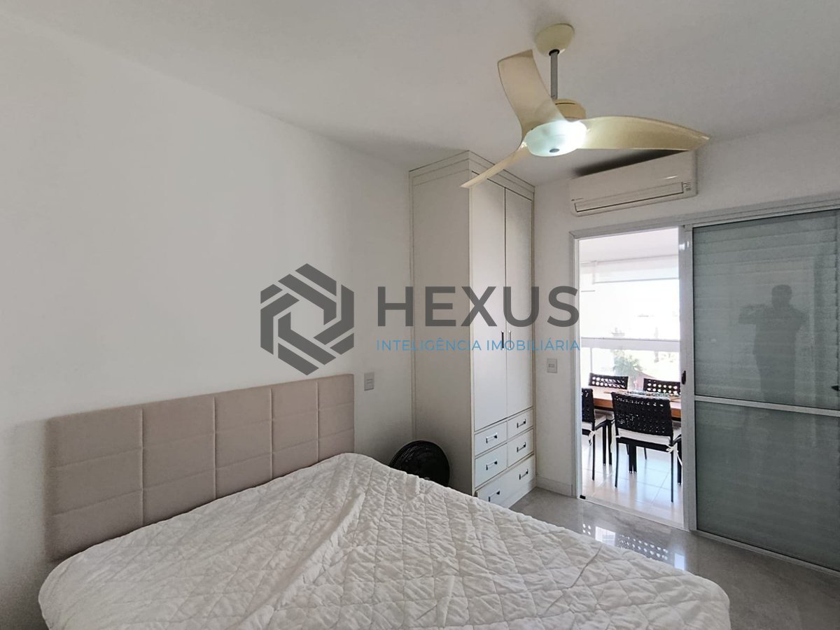 Foto 10 de Apartamento com varanda gourmet vista mar e lazer na Enseada, Guarujá