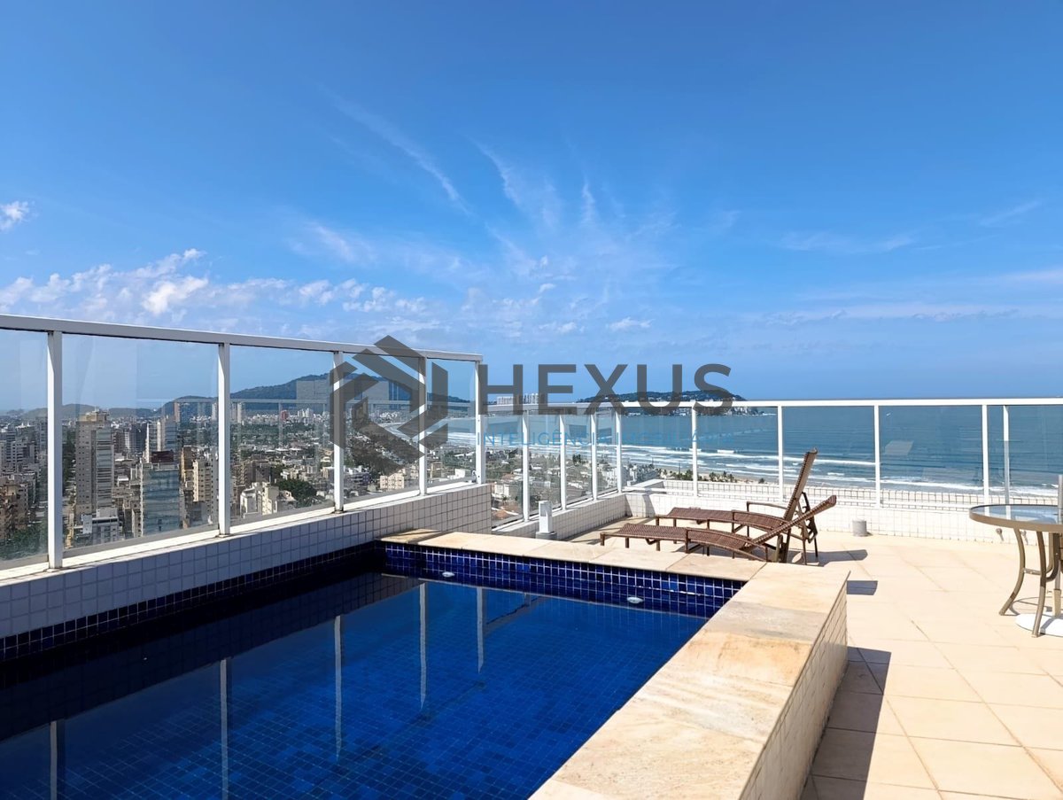 Foto 42 de Apartamento com varanda gourmet vista mar e lazer na Enseada, Guarujá