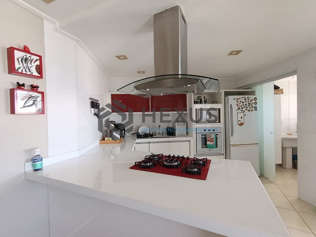 Foto 23 de Apartamento com varanda gourmet vista mar e lazer na Enseada, Guarujá