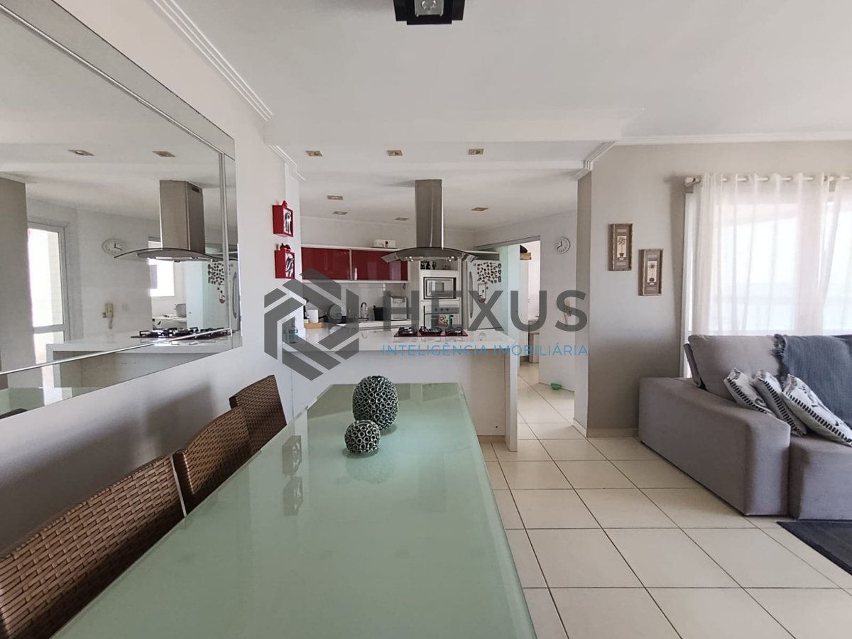 Foto 8 de Apartamento com varanda gourmet vista mar e lazer na Enseada, Guarujá