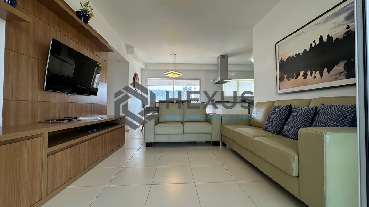 Foto 9 de Apartamento com varanda gourmet vista mar e lazer na Enseada, Guarujá