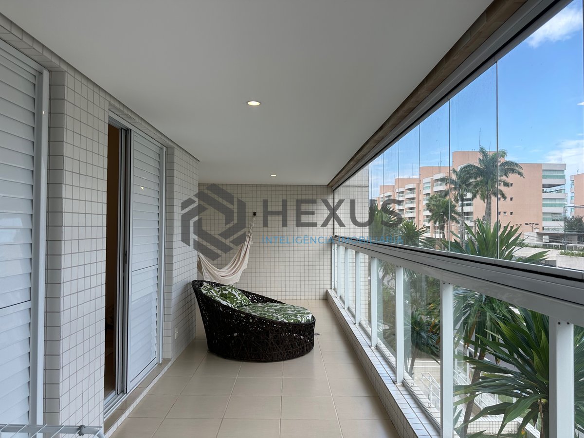 Foto 11 de Apartamento com varanda gourmet vista mar e lazer na Enseada, Guarujá