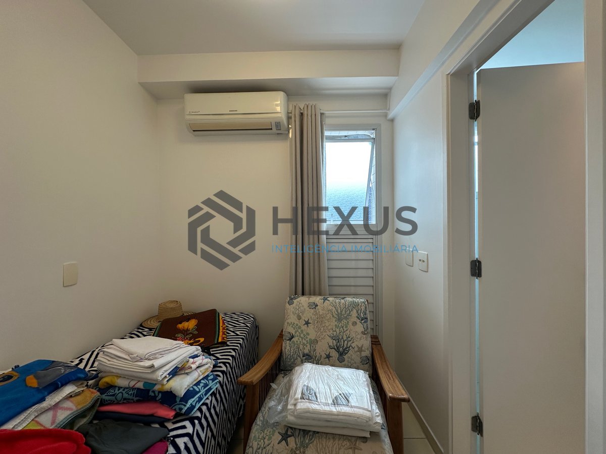 Foto 18 de Apartamento com varanda gourmet vista mar e lazer na Enseada, Guarujá