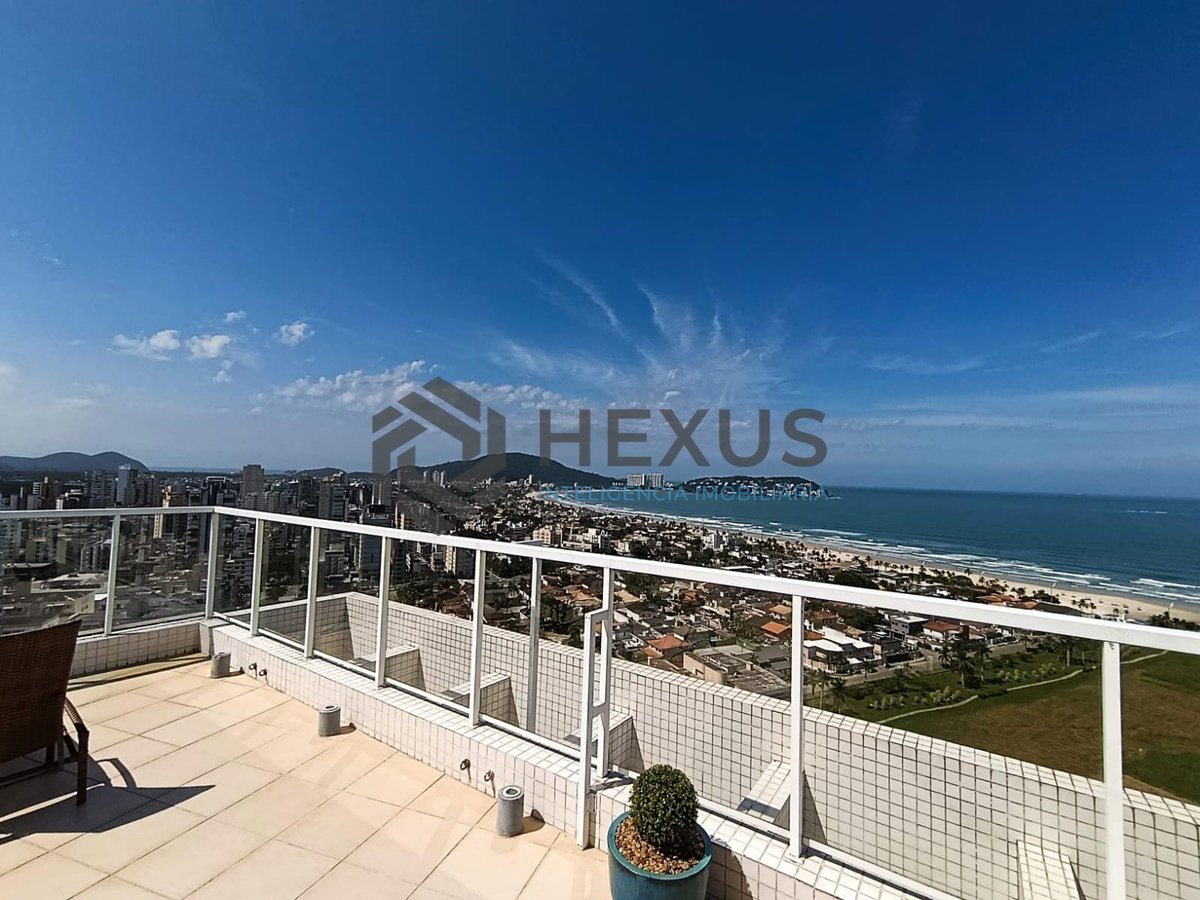 Foto 40 de Apartamento com varanda gourmet vista mar e lazer na Enseada, Guarujá