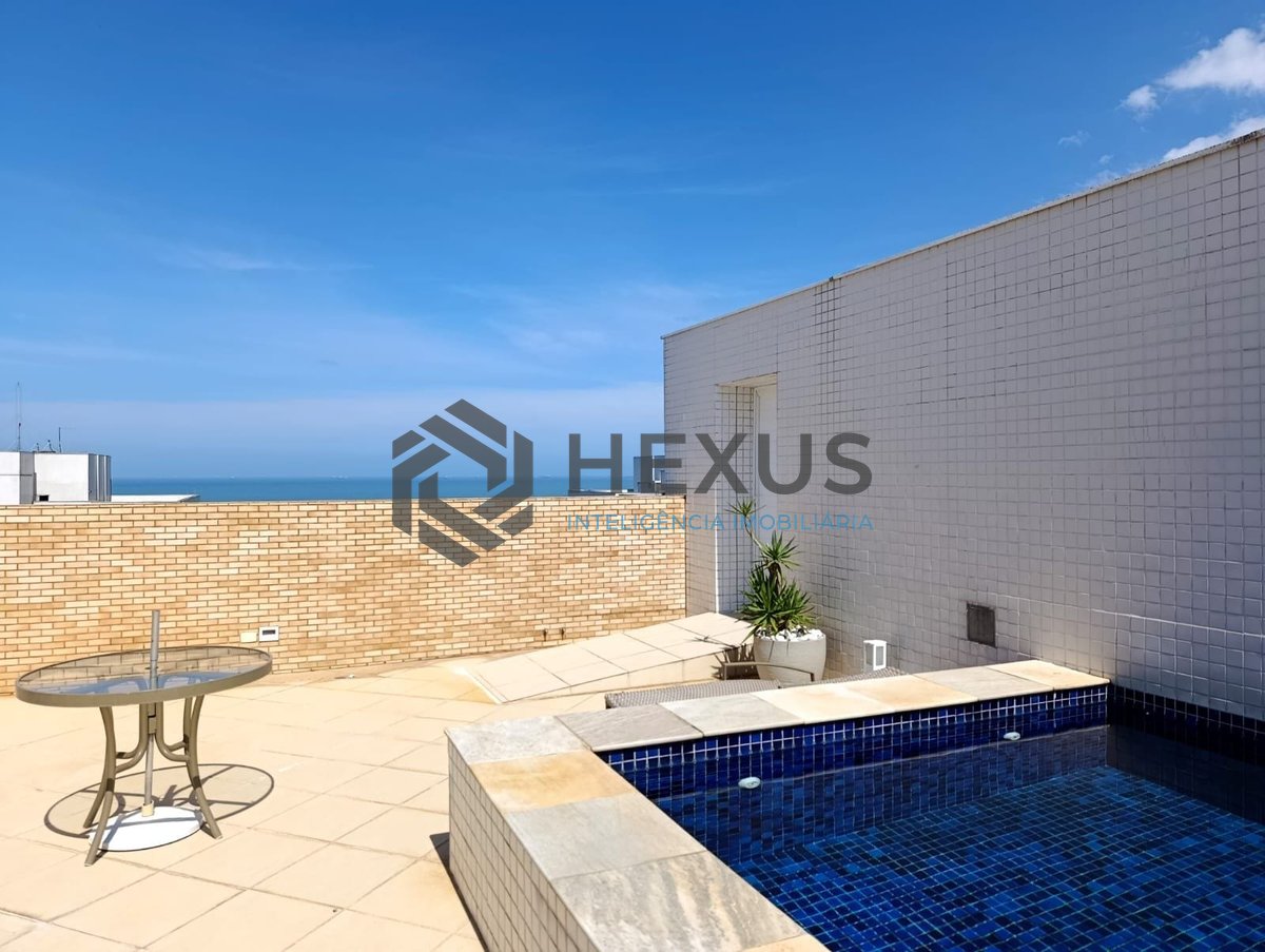 Foto 50 de Apartamento com varanda gourmet vista mar e lazer na Enseada, Guarujá