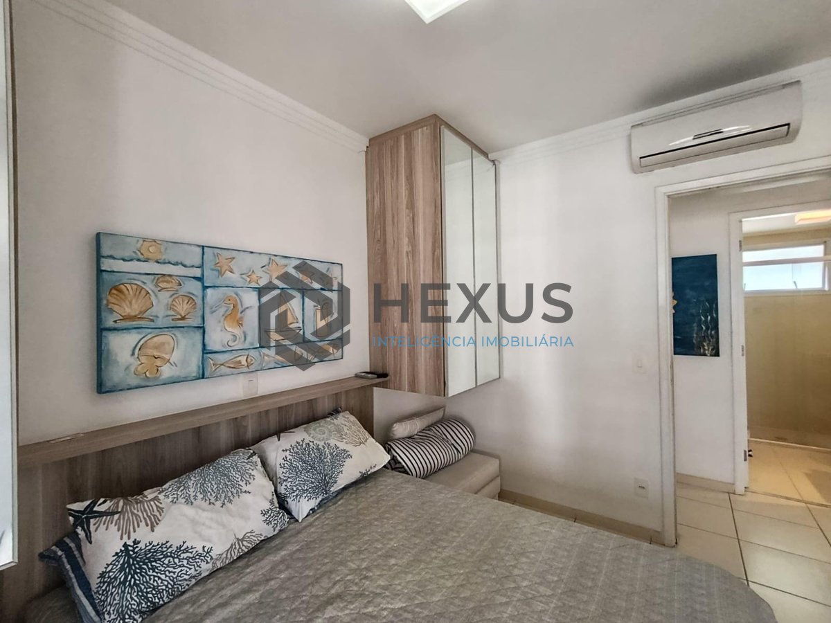 Foto 13 de Apartamento com varanda gourmet vista mar e lazer na Enseada, Guarujá