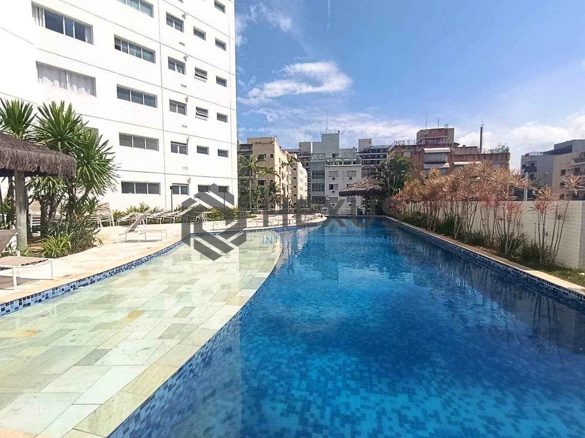 Foto 30 de Apartamento com varanda gourmet vista mar e lazer na Enseada, Guarujá