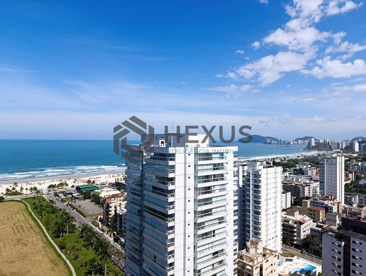Foto 46 de Apartamento com varanda gourmet vista mar e lazer na Enseada, Guarujá