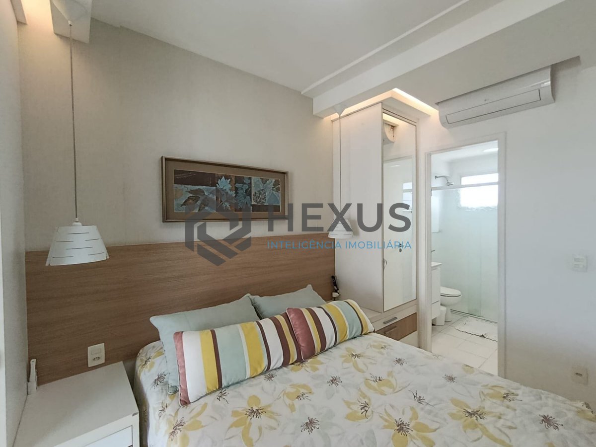 Foto 21 de Apartamento com varanda gourmet vista mar e lazer na Enseada, Guarujá