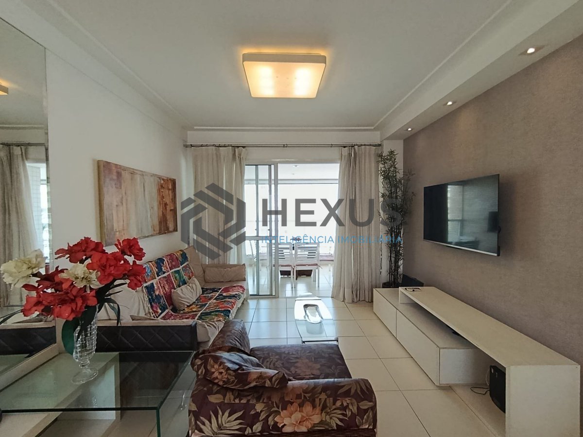 Foto 6 de Apartamento com varanda gourmet vista mar e lazer na Enseada, Guarujá