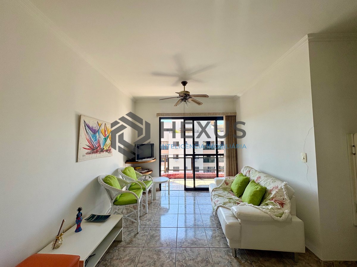 Foto 2 de Apartamento com varanda e lazer na Enseada, Guarujá