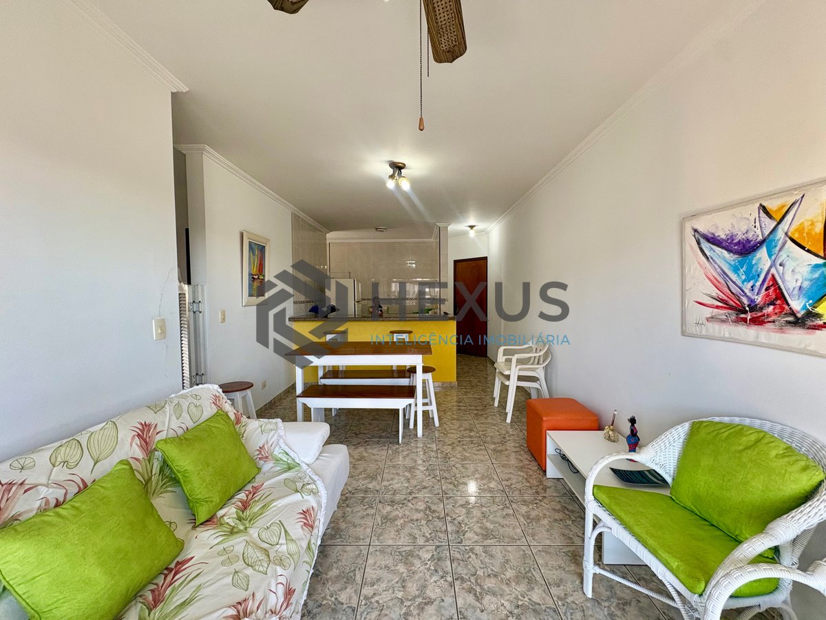 Foto 3 de Apartamento com varanda e lazer na Enseada, Guarujá