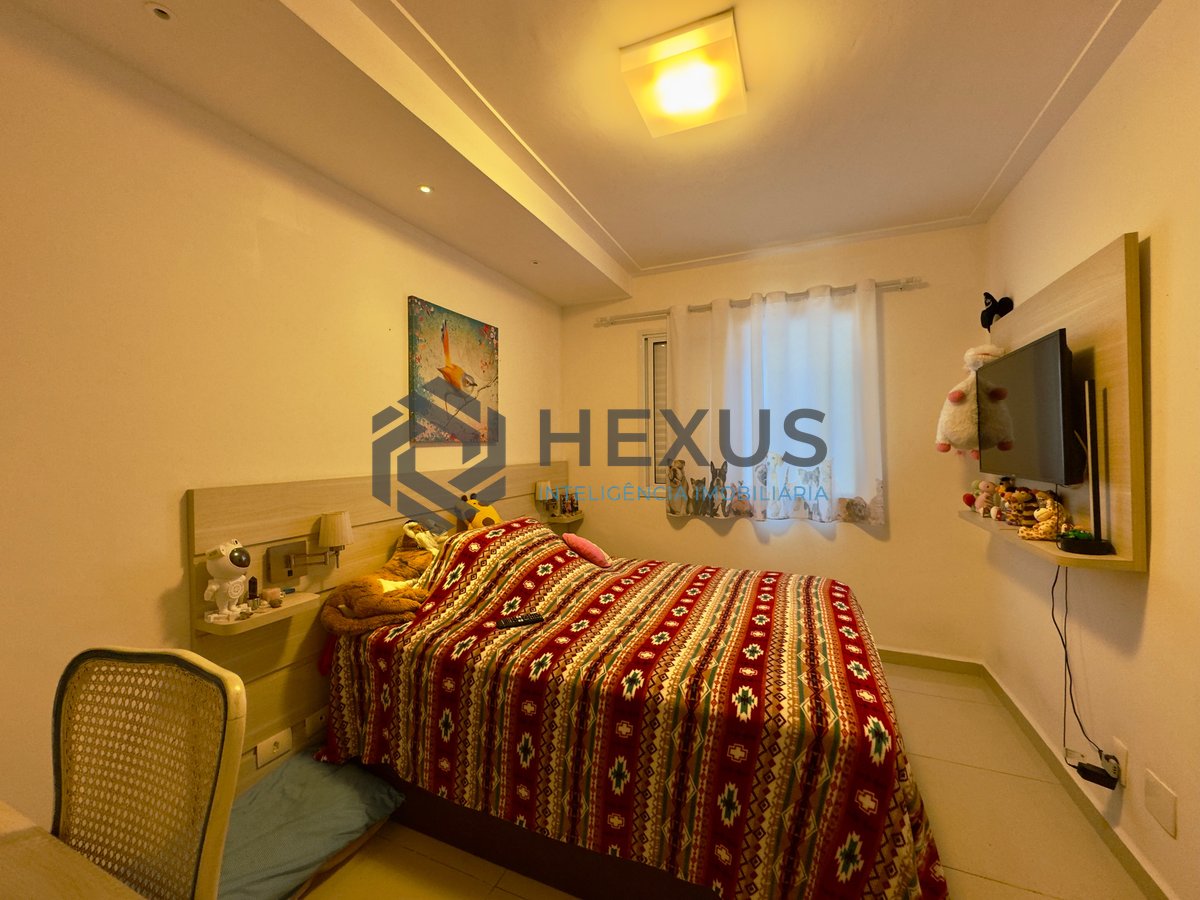 Foto 16 de Apartamento com varanda gourmet com lazer a 2 quadras do mar nas Pitangueiras, Guarujá
