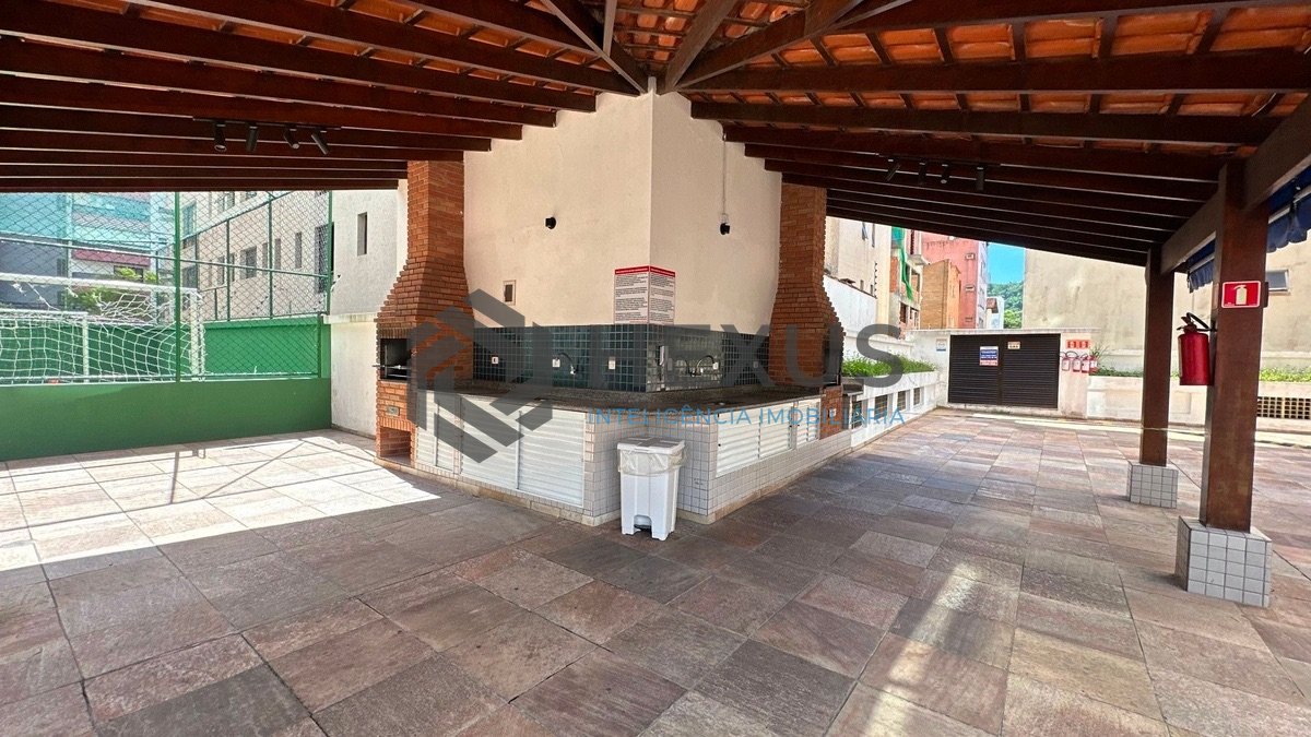 Foto 37 de Apartamento com varanda e lazer a 340m da praia na Enseada, Guarujá