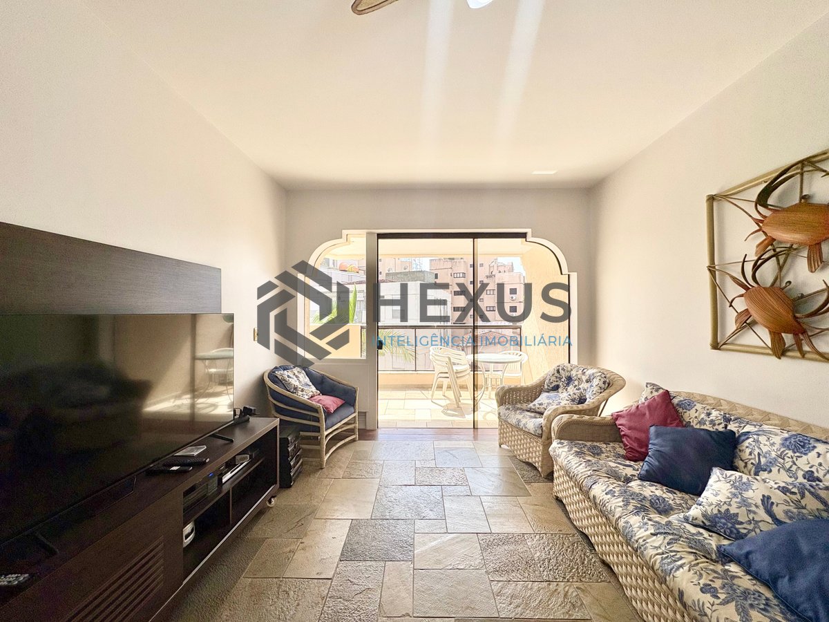 Foto 5 de Apartamento com varanda e lazer na Enseada, Guarujá