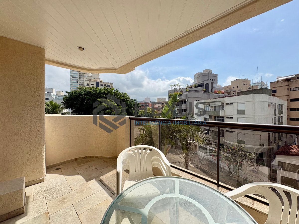 Foto 8 de Apartamento com varanda e lazer na Enseada, Guarujá