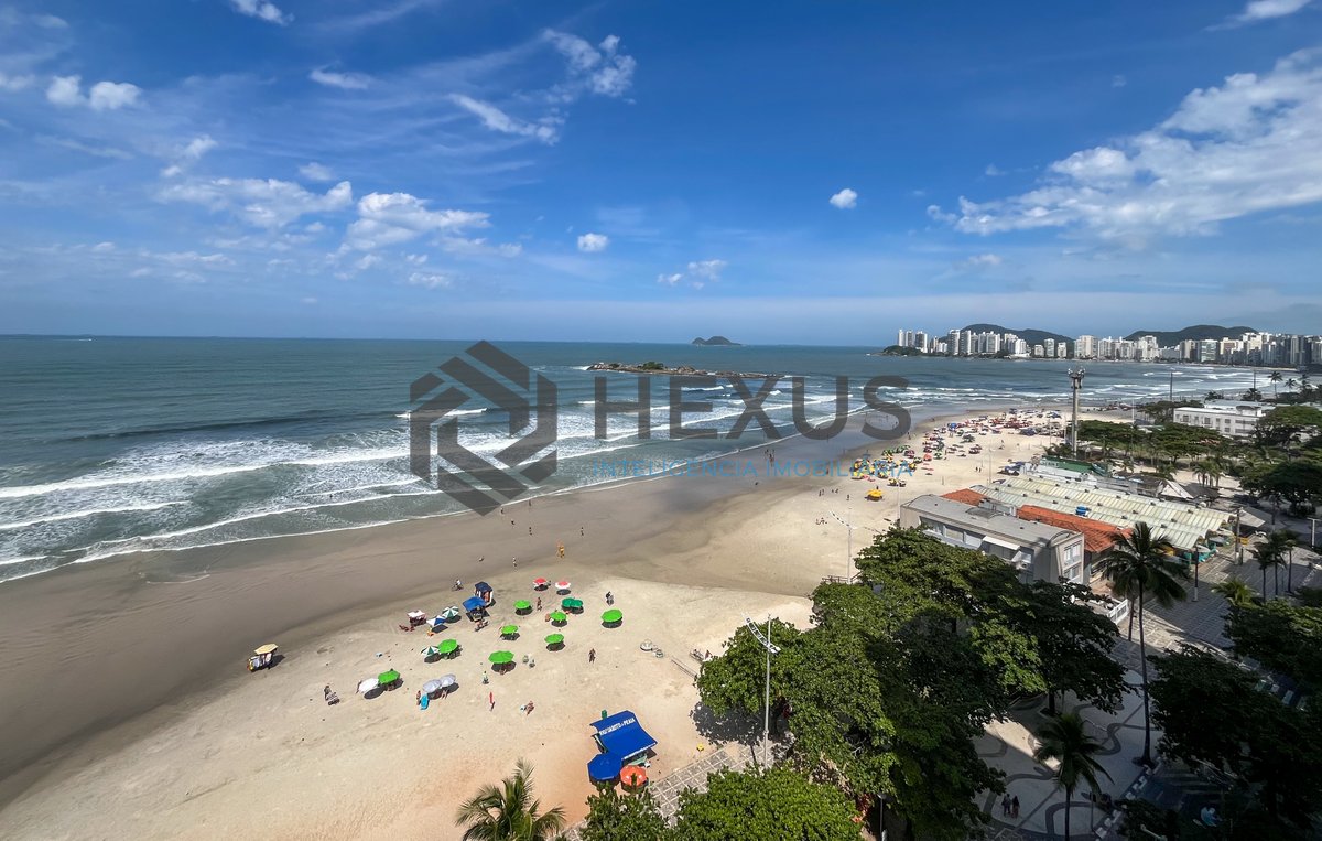 Foto 14 de Apartamento reformado frente mar com vista mar e lazer nas Pitangueiras, Guarujá