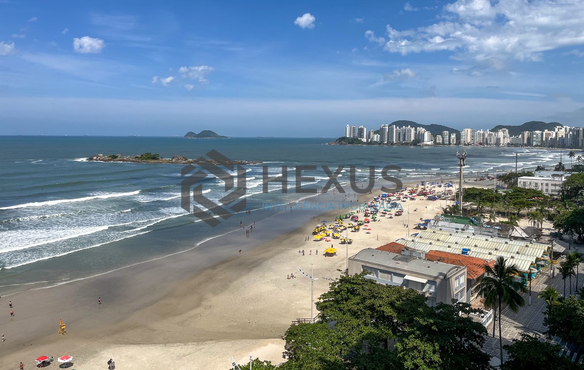 Foto 15 de Apartamento reformado frente mar com vista mar e lazer nas Pitangueiras, Guarujá
