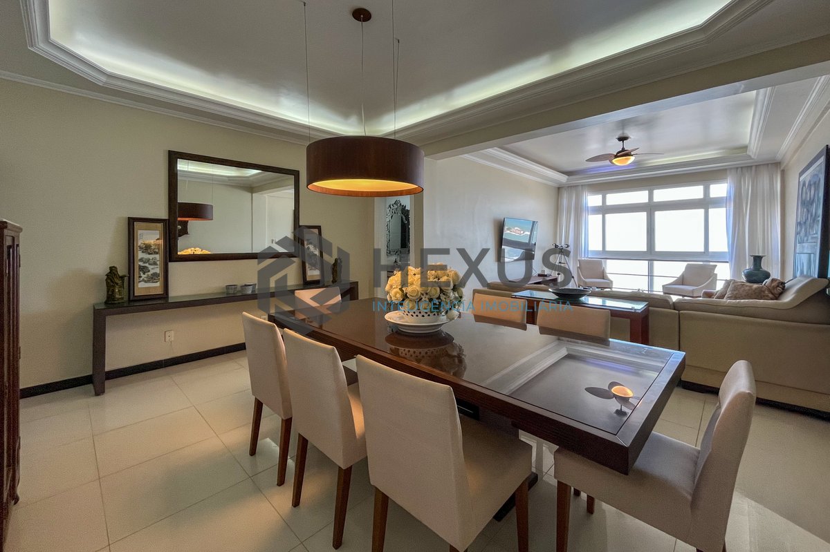 Foto 4 de Apartamento reformado frente mar com vista mar e lazer nas Pitangueiras, Guarujá