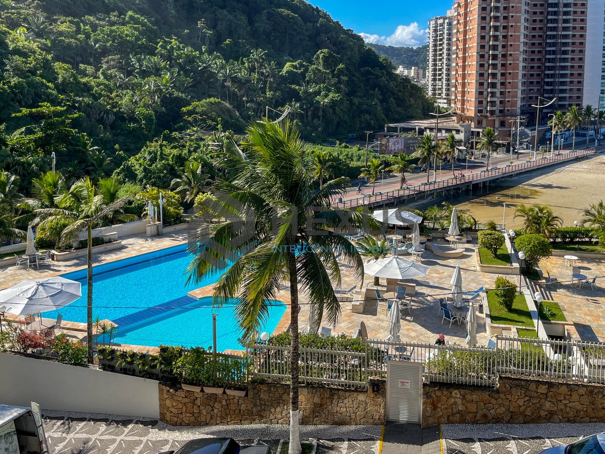 Foto 19 de Apartamento frente mar com varanda vista mar e lazer nas Pitangueiras, Guarujá