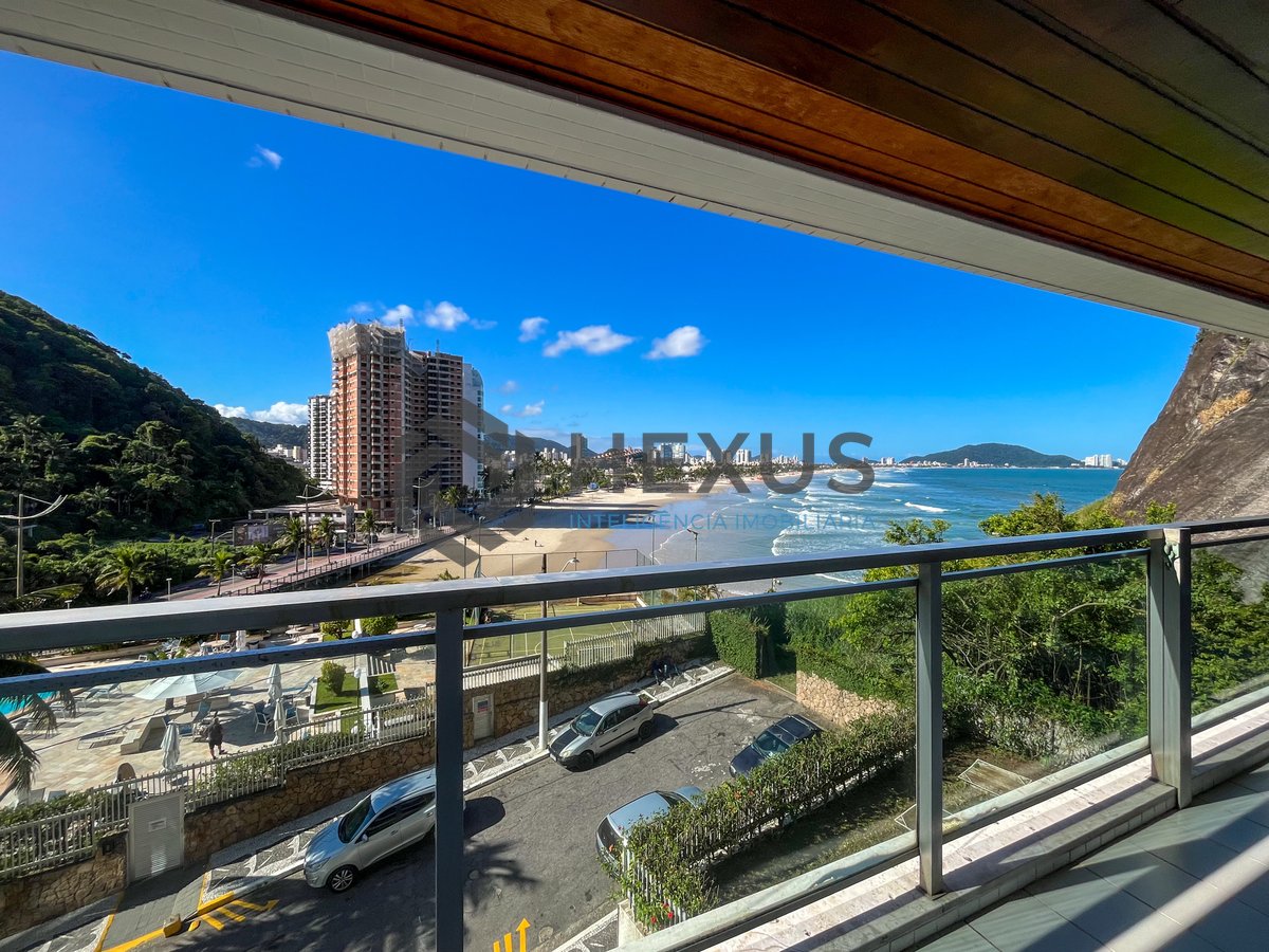Foto 24 de Apartamento frente mar com varanda vista mar e lazer nas Pitangueiras, Guarujá