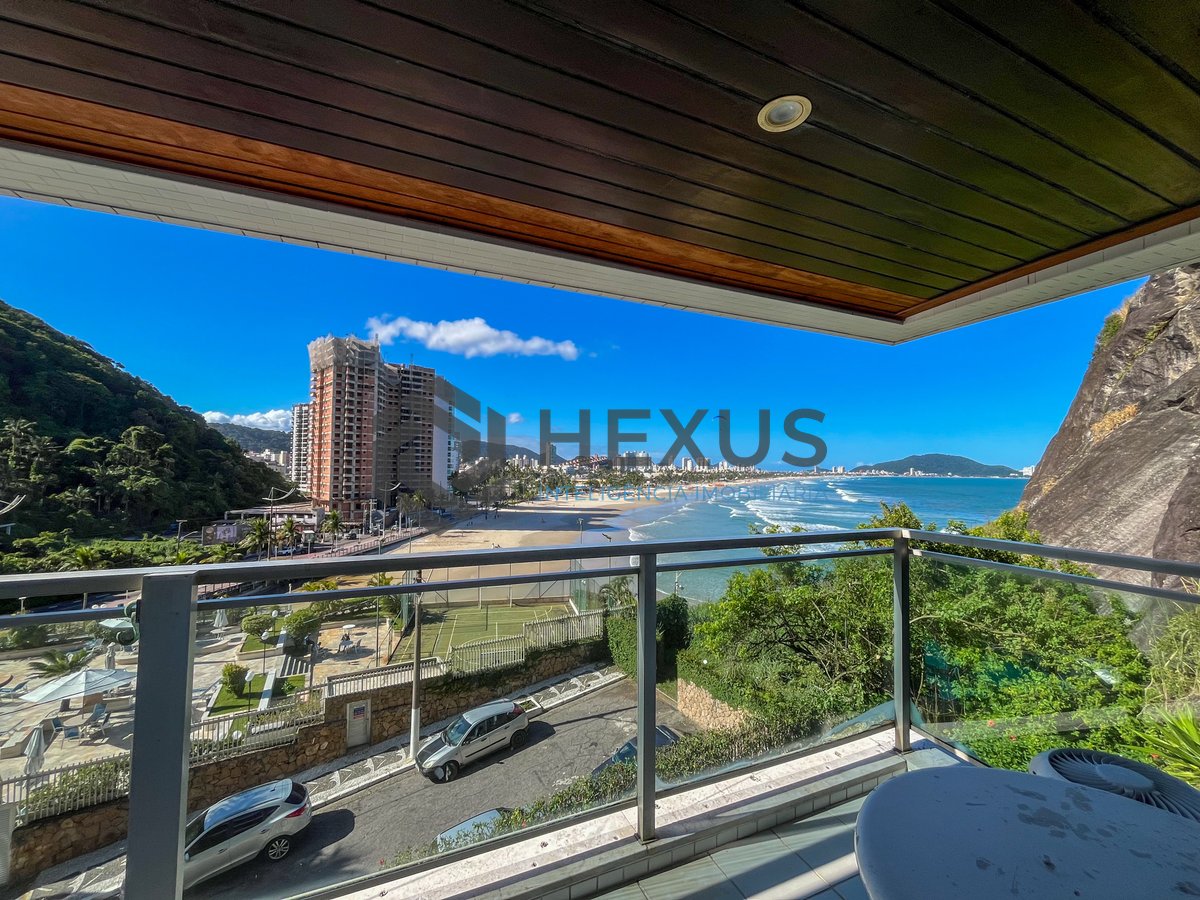 Foto 36 de Apartamento frente mar com varanda vista mar e lazer nas Pitangueiras, Guarujá