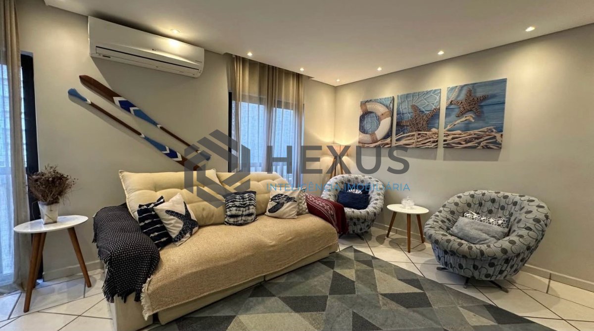 Foto 3 de Apartamento reformado com varanda gourmet vista mar e lazer a 500m da praia na Enseada, Guarujá
