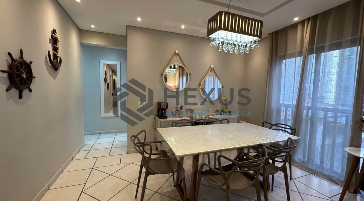 Foto 4 de Apartamento reformado com varanda gourmet vista mar e lazer a 500m da praia na Enseada, Guarujá
