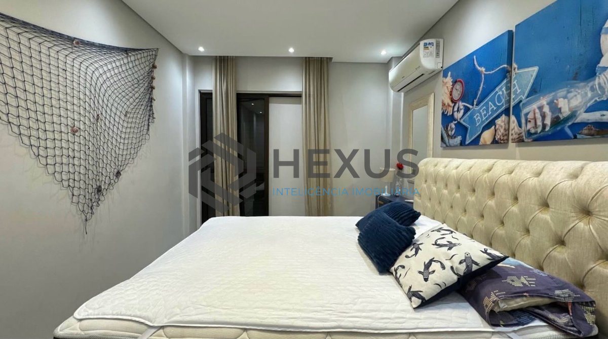 Foto 10 de Apartamento reformado com varanda gourmet vista mar e lazer a 500m da praia na Enseada, Guarujá