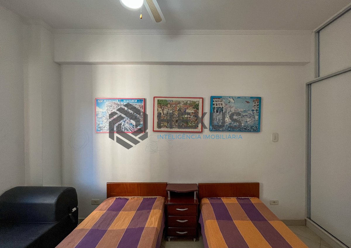 Foto 22 de Apartamento com varanda e lazer a 2 quadras do mar no Tombo, Guarujá