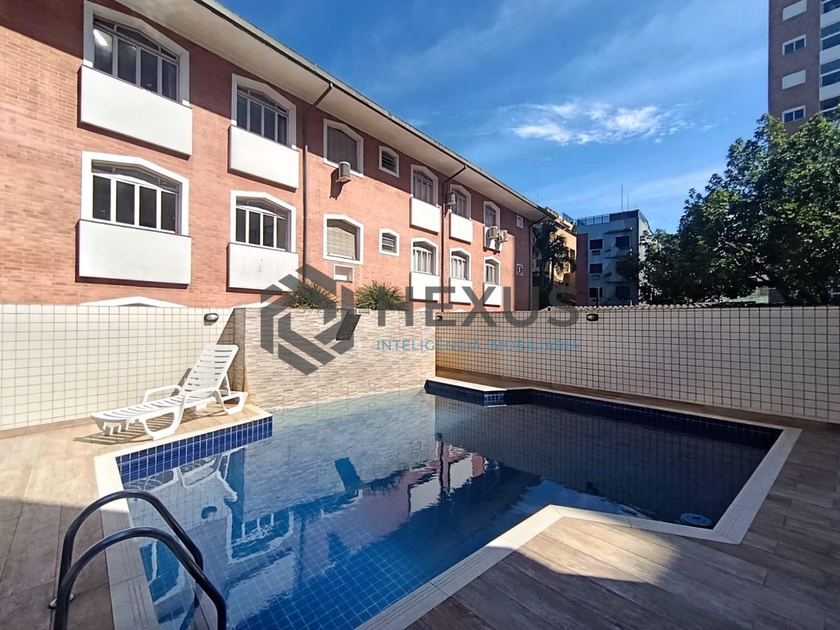 Foto 28 de Apartamento reformado com varanda e lazer na Enseada, Guarujá