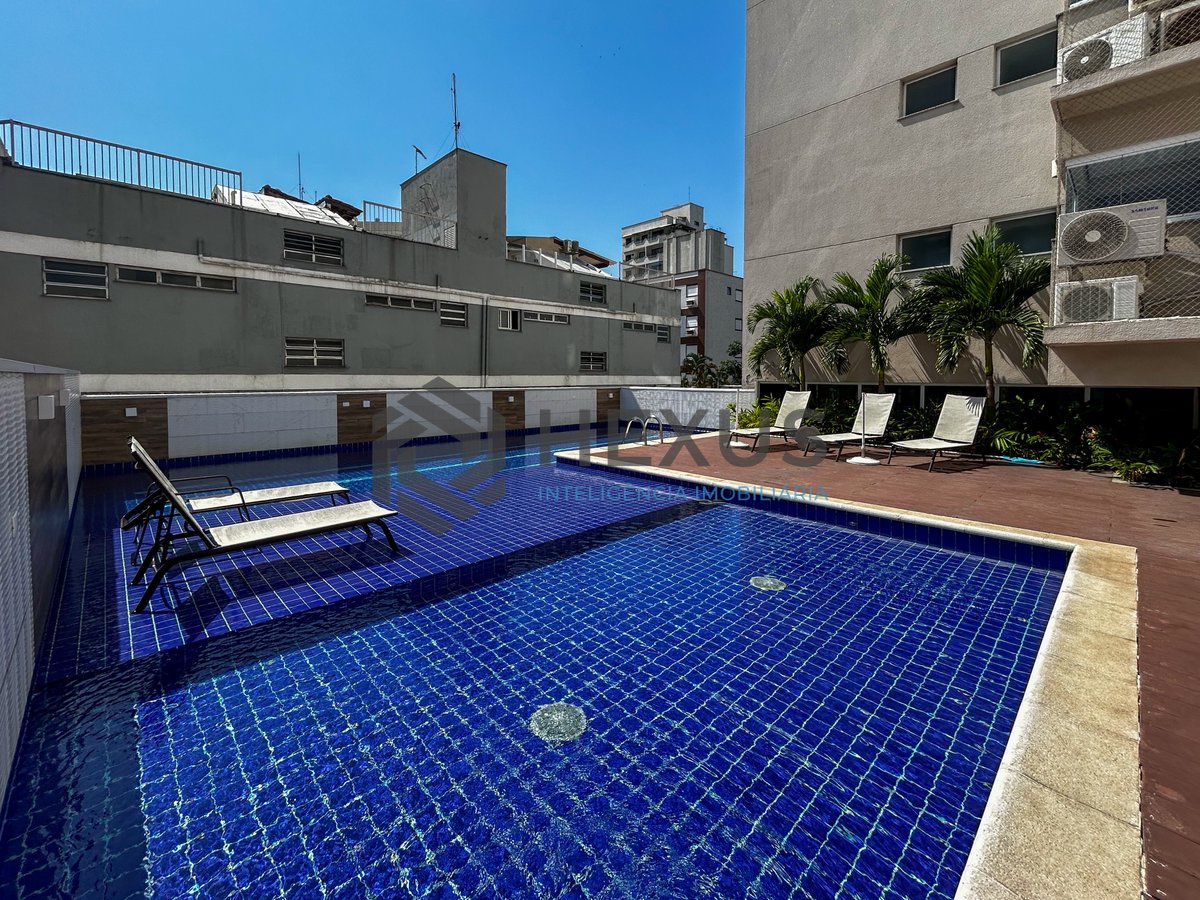 Foto 39 de Apartamento reformado com varanda gourmet vista mar e lazer a 600m da praia no Jardim Astúrias, Guarujá