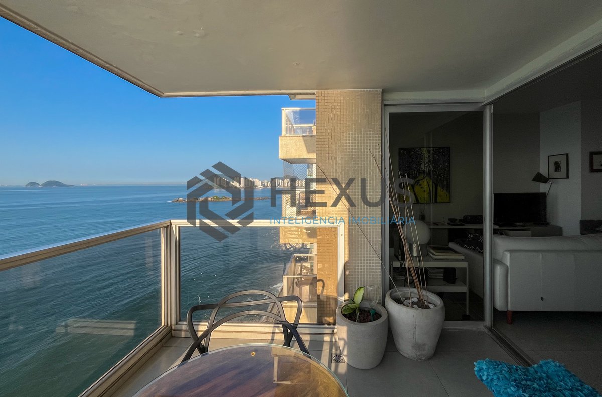Foto 12 de Apartamento com varanda e vaga à venda, Pitangueiras, Guarujá, SP