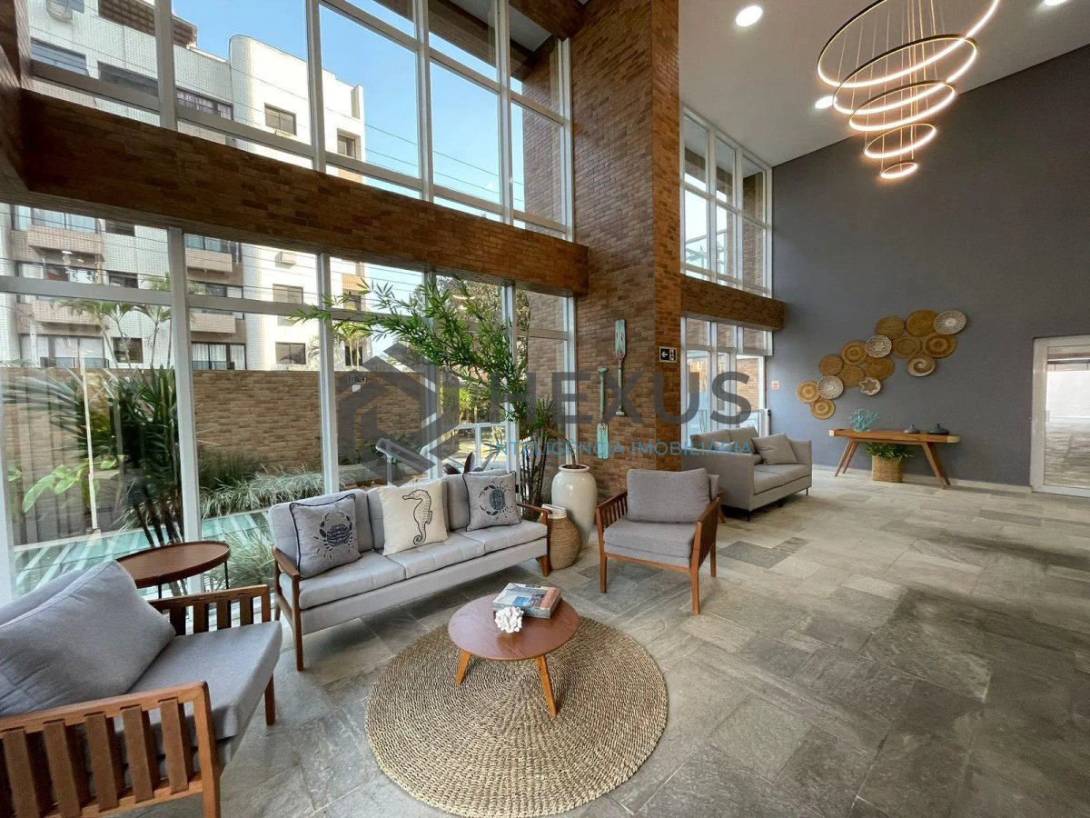 Foto 25 de Apartamento com varanda gourmet e lazer na Enseada, Guarujá