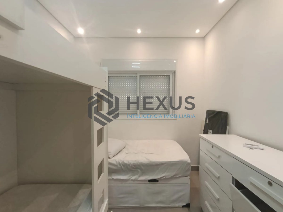 Foto 11 de Apartamento com varanda gourmet vista mar e lazer na Enseada, Guarujá