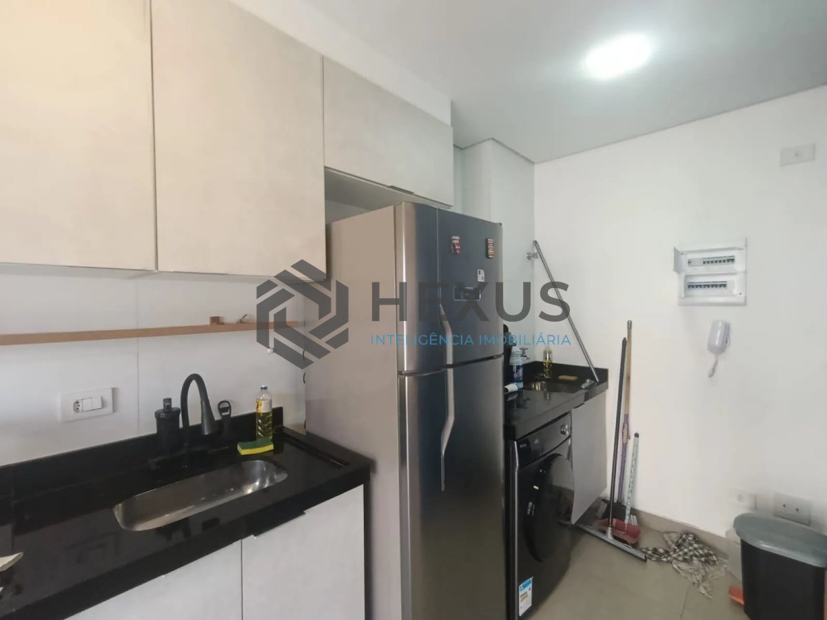 Foto 15 de Apartamento com varanda gourmet vista mar e lazer na Enseada, Guarujá