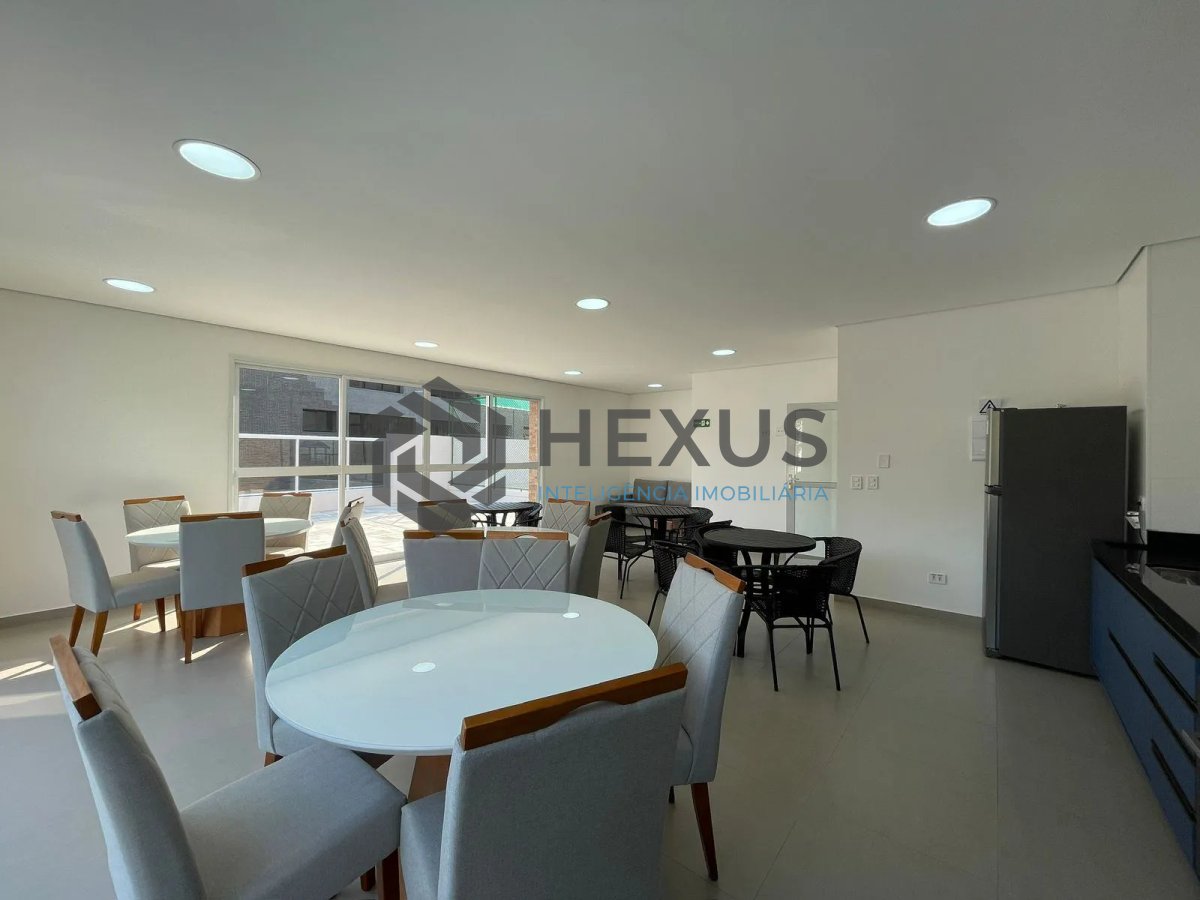 Foto 19 de Apartamento com varanda gourmet vista mar e lazer na Enseada, Guarujá