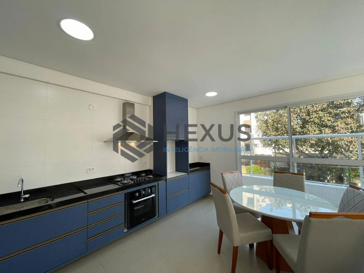 Foto 20 de Apartamento com varanda gourmet vista mar e lazer na Enseada, Guarujá