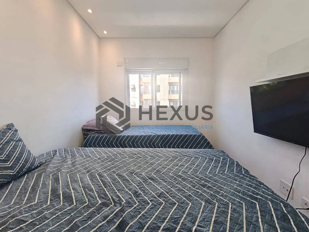 Foto 7 de Apartamento com varanda gourmet vista mar e lazer na Enseada, Guarujá