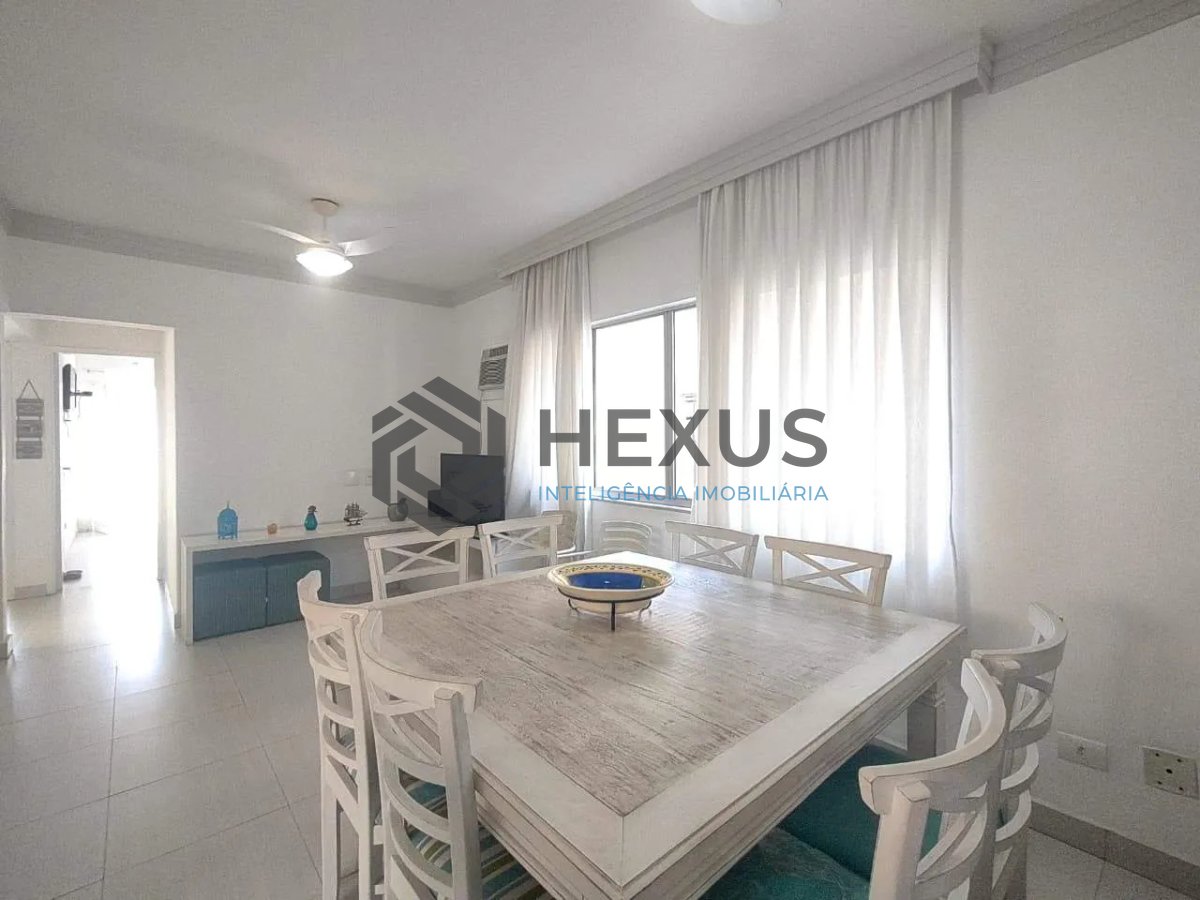 Foto 4 de Apartamento com varanda e lazer na Enseada, Guarujá