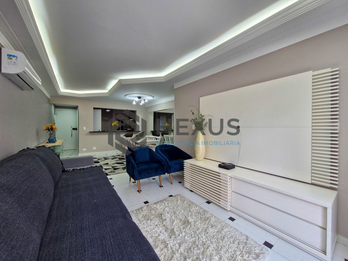 Foto 7 de Apartamento com varanda a 1 quadra da praia nas Pitangueiras, Guarujá, SP