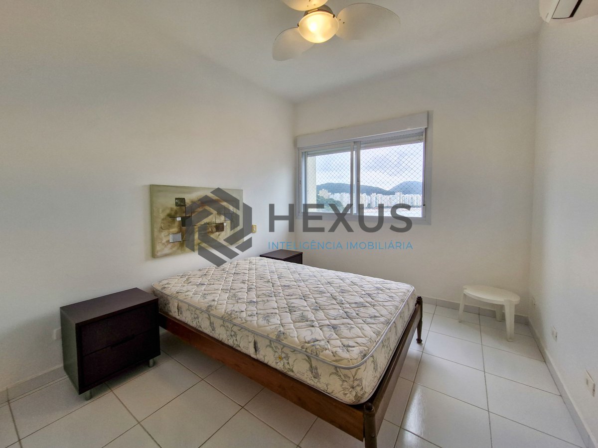 Foto 18 de Apartamento frente mar com varanda vista mar e lazer no Jardim Astúrias, Guarujá