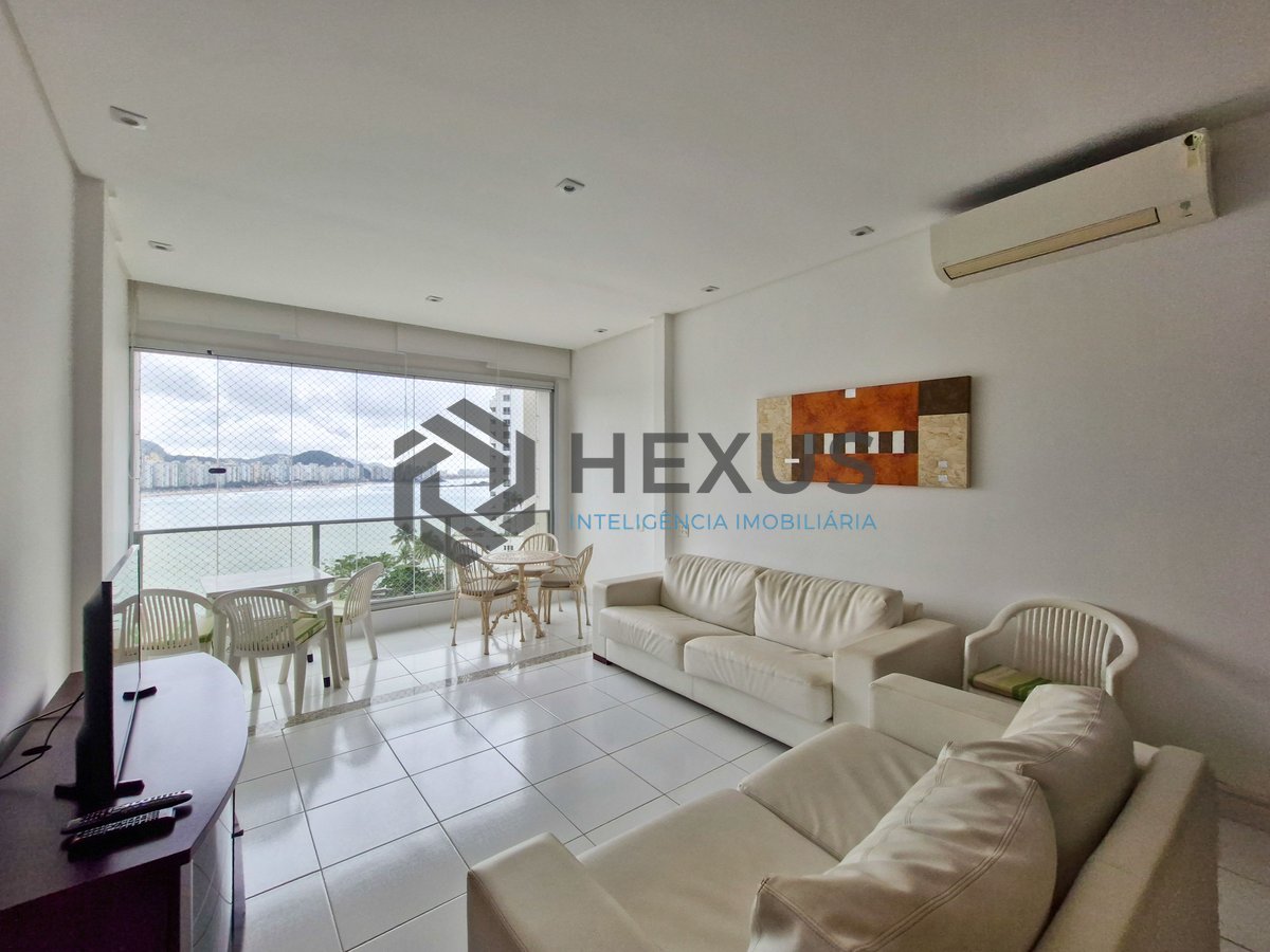 Foto 8 de Apartamento frente mar com varanda vista mar e lazer no Jardim Astúrias, Guarujá