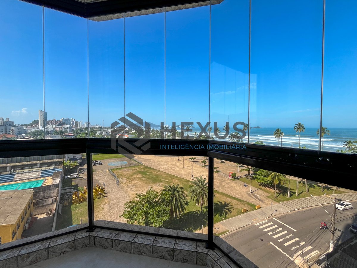 Foto 27 de Apartamento com varanda vista mar e lazer beira mar da praia na Enseada, Guarujá
